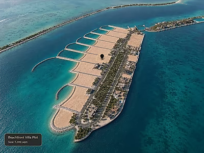 PRESTIGIOUS COASTAL PLOT WITH PRIVATE BEACHFRONT PRIVILEGES