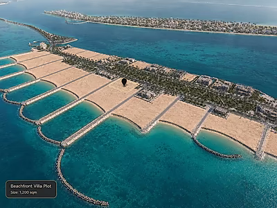 PRESTIGIOUS COASTAL PLOT WITH PRIVATE BEACHFRONT PRIVILEGES