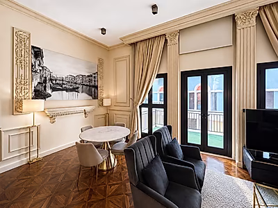 Fully Furnished 2 Bedrooms | Canal View | Qanat Quartier