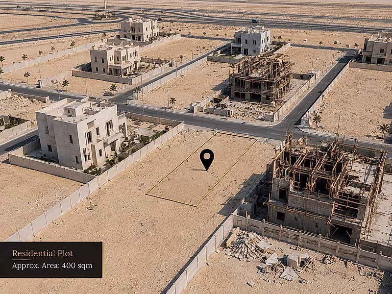 Huzoom Lusail – Phase 1 Villa Plot | 400 SQM with Rear Garden - Photo 7