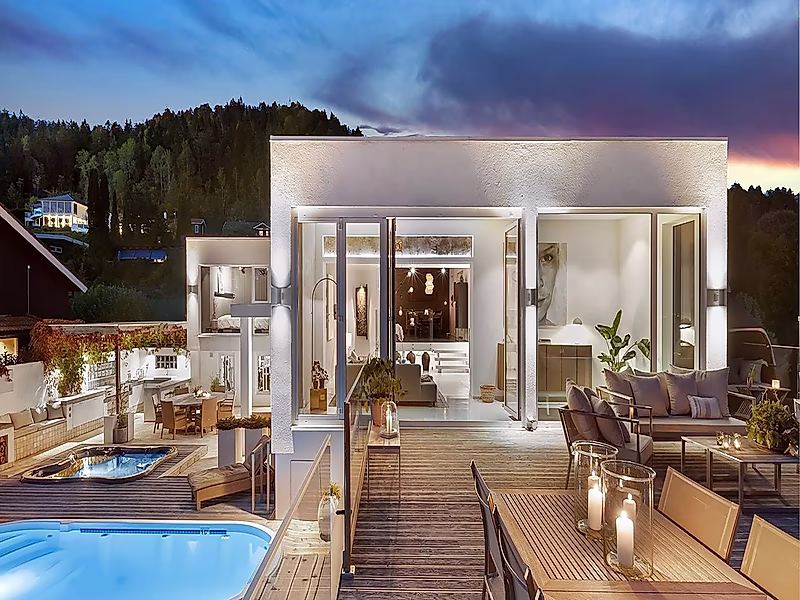 PERLA BIANCA LUXURY VILLA IN WEST OSLO NORWAY - Photo 11