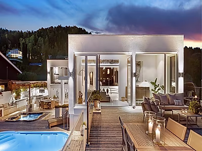 PERLA BIANCA LUXURY VILLA IN WEST OSLO NORWAY