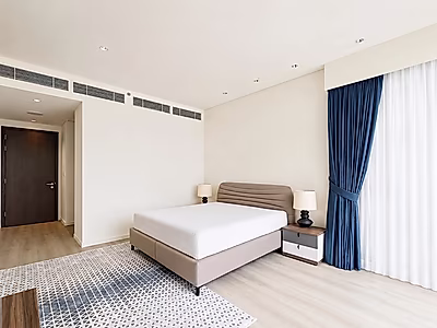 STUNNING SEA VIEW 2 BEDROOM + MAID ROOM