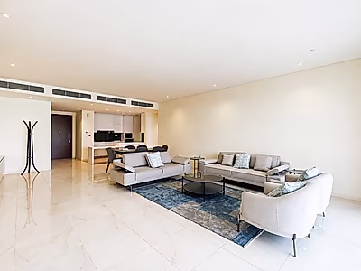 STUNNING SEA VIEW 2 BEDROOM + MAID ROOM