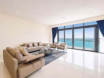 STUNNING SEA VIEW 2 BEDROOM + MAID ROOM