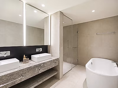 STUNNING SEA VIEW 2 BEDROOM + MAID ROOM