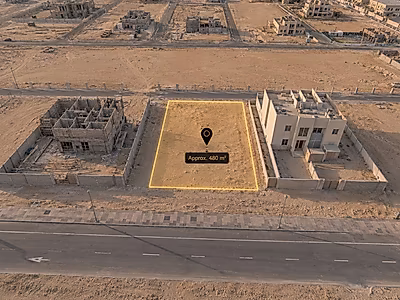 Premium 480 SQM Freehold Villa Plot for Sale | Huzoom, Lusail