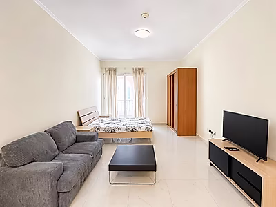 READY FURNISHED STUDIO IN VIVA BAHRIYA WITH BEACH ACCESS