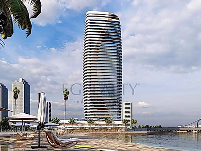 Luxury Modern studio with a beach access, Waterfront