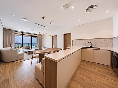 INVEST IN A READY FURNISHED 2 BEDROOMS WITH PAYMENT PLAN