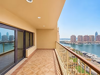أسلوب حياة فاخر مع إطلالات المارينا | 2BR