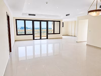 SPACIOUS 3+MAID SEMI FURNISHED IN PORTO ARABIA