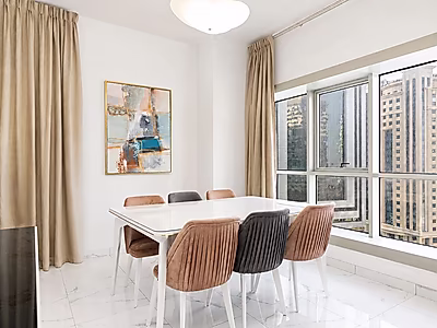 VIBRANT 2BR + MAID | FULLY FURNISHED | WEST BAY