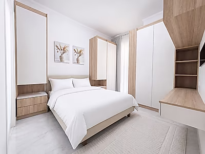 BEAUTIFUL SEA VIEW 2 BEDROOMS IN VIVA BAHRIYA