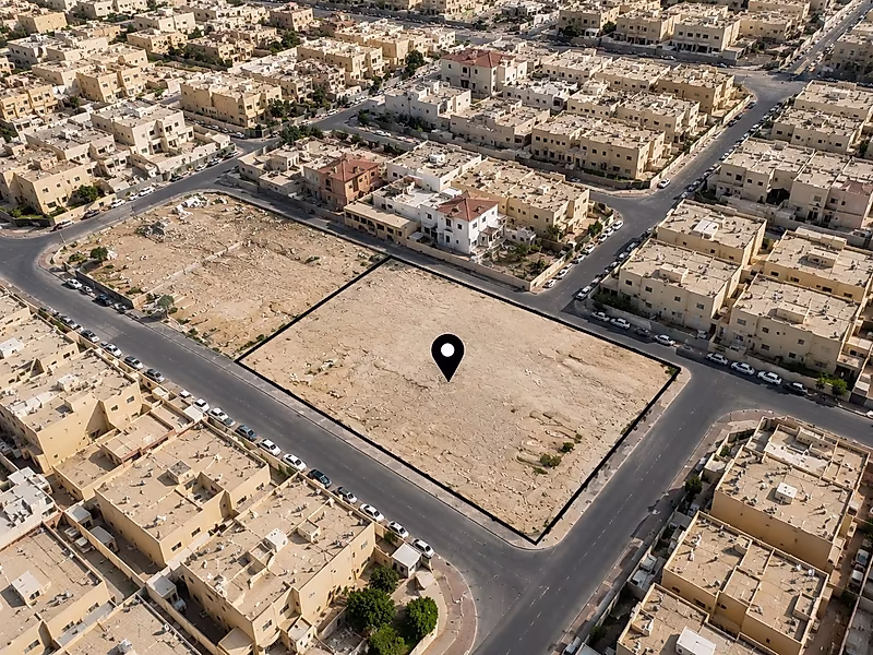 أرض مميزة للبيع في المطار القديم | مساحة 1,603 متر مربع - Photo 3