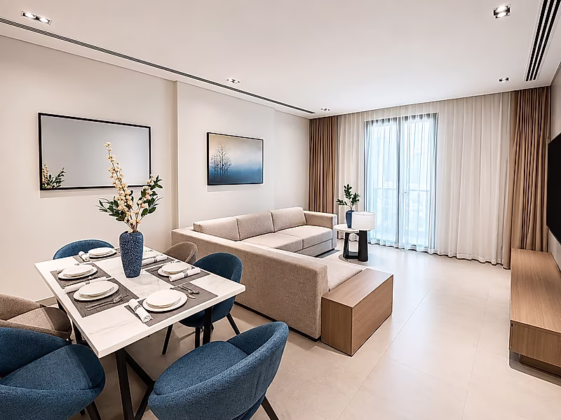 Luxury 3-Bedroom + Maid Fully Furnished Apartment | La Verde, Lusail | Near Place Vendôme - Photo 1