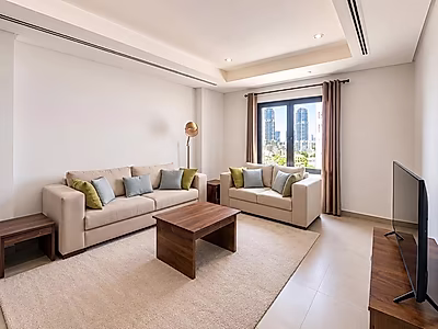 FURNISHED 1BR | SIDE MARINA VIEW PORTO ARABIA
