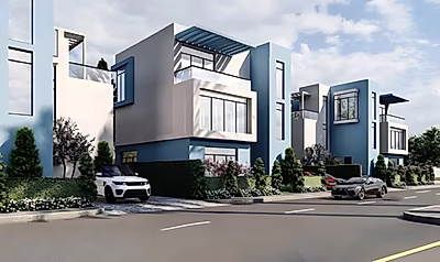 LUXURY 3BR + MAID VILLA | PRIVATE BEACH ACCESS | 5-YEAR PAYMENT PLAN | QETAIFAN ISLAND NORTH