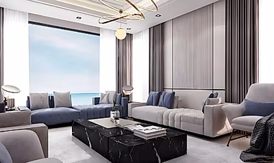 LUXURY 3BR + MAID VILLA | PRIVATE BEACH ACCESS | 5-YEAR PAYMENT PLAN | QETAIFAN ISLAND NORTH