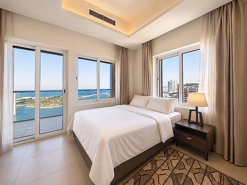 Spacious 2-Bedroom Apartment with Panoramic Sea Views | 158 SQM | Lusail Marina - Photo 9