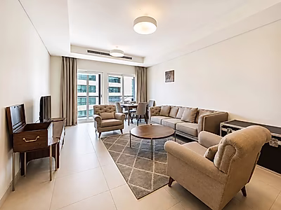 Spacious 2-Bedroom Apartment with Panoramic Sea Views | 158 SQM | Lusail Marina