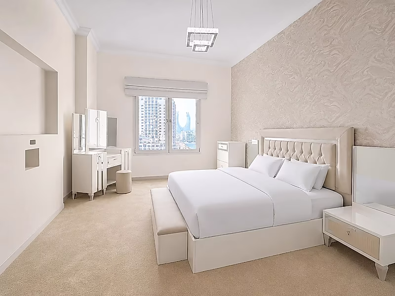 شقة أنيقة بثلاث غرف نوم تصميم فاخر - Photo 20