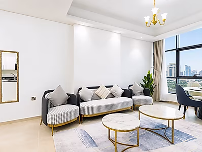 BILLS INCLUDED | STYLISH 2BR IN LUSAIL MARINA