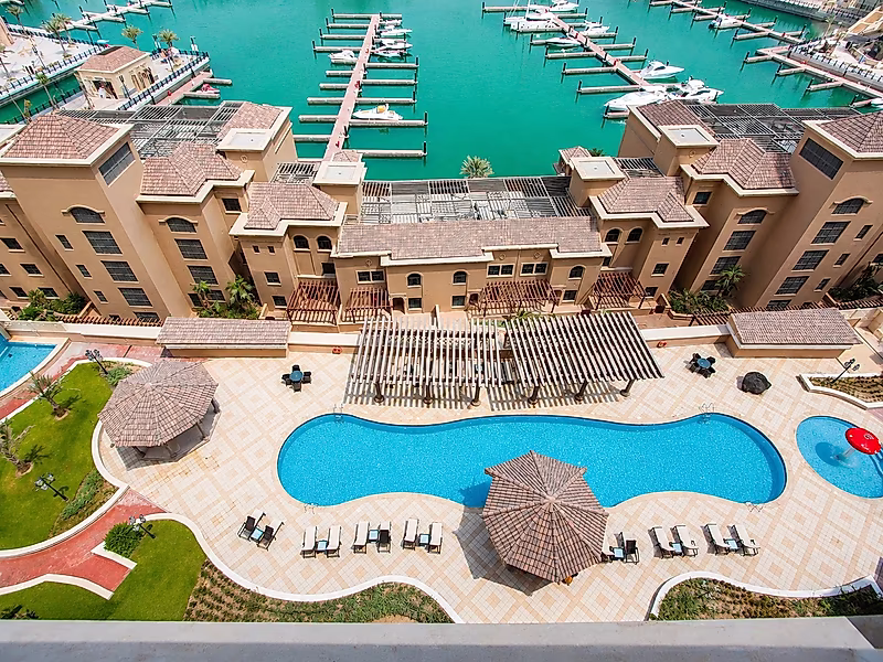 شقة مارينا كاملة بغرفتي نوم | تصميم واسع | شرفة كبيرة - بورتو أرابيا - Photo 9