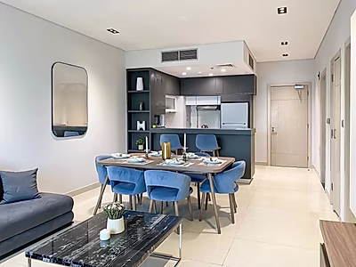 Prime Fully Furnished 1BR | Partial Sea View | Great Investment Opportunity