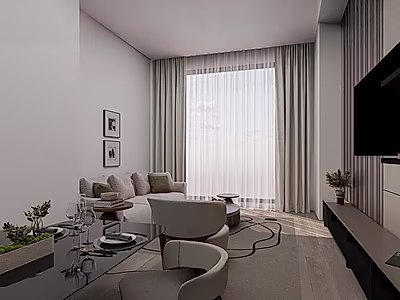 2BR Qetaifan Island | Lifetime Free Cooling | Only 2% Down Payment
