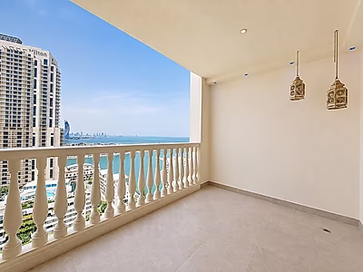 3 غرف + خادمة | 341 م² | شرفات ضخمة | طابق مرتفع | إطلالة بحرية | بورتو أرابيا – اللؤلؤة قطر