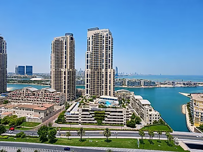 3 غرف + خادمة | 341 م² | شرفات ضخمة | طابق مرتفع | إطلالة بحرية | بورتو أرابيا – اللؤلؤة قطر