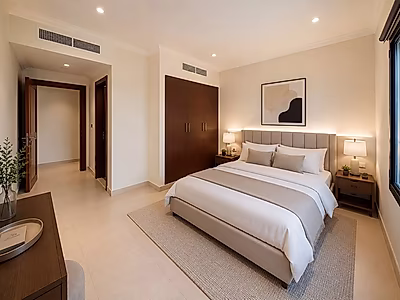 SPACIOUS 1-BEDROOM | 135 SQM | DOUBLE-SIDED SEA & MARINA VIEWS | PORTO ARABIA