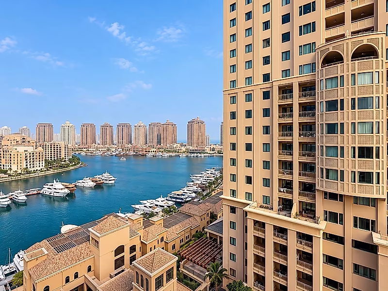 SPACIOUS 1-BEDROOM | 135 SQM | DOUBLE-SIDED SEA & MARINA VIEWS | PORTO ARABIA - Photo 5
