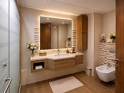 Fully Furnished 1BR | 1 Min from Place Vendôme | Ready Title Deed