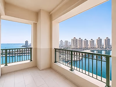 TITLE DEED READY | ELEGANT 2BR WITH PANORAMIC MARINA VIEW | VIVA BAHRIYA