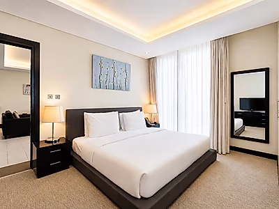 ELEGANT SERVICED 1BR | WEST BAY