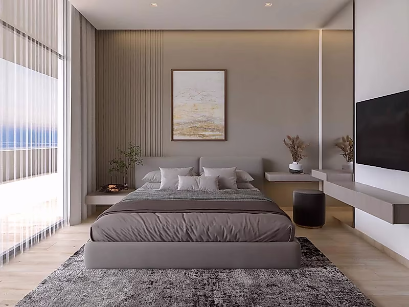 Luxury 1BR with Full Sea View | Only QAR 15K/Month - Photo 7