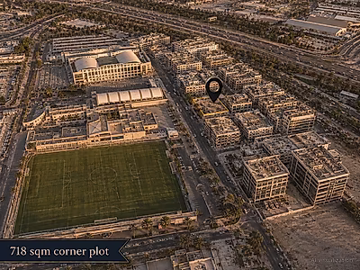 718sqm Corner Plot | Mixed-Use Tower | Old Hitmi