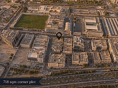 718sqm Corner Plot | Mixed-Use Tower | Old Hitmi