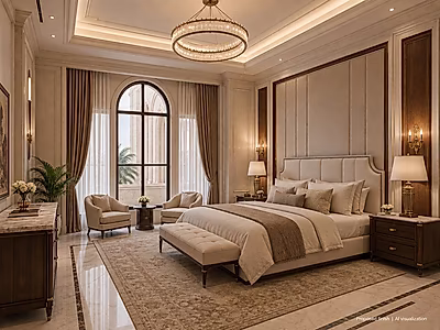Luxury Castle-Style Residence With Elevator in Ain Khaled – QAR 20M