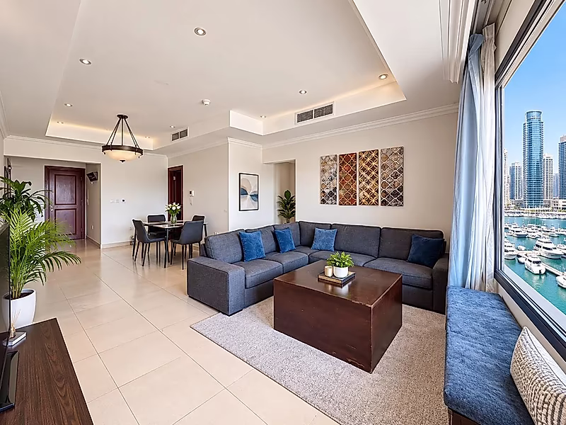 FULL MARINA VIEW | 2 BEDROOM | FURNISHED | BILLS INCLUDING - Photo 2