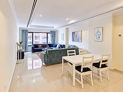 Spacious Furnished 1BR | Porto Arabia | Rented
