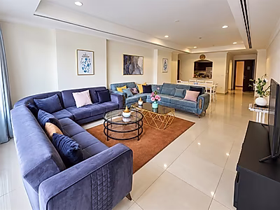 Spacious Furnished 1BR | Porto Arabia | Rented