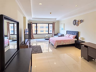 Spacious Furnished 1BR | Porto Arabia | Rented