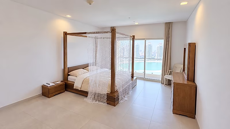 Direct Sea View | Furnished 1BR | Viva Bahria - Photo 1