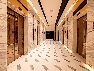 409 Sqm corporate office space with a statement
