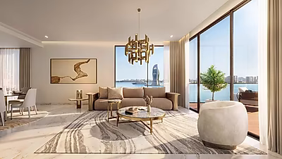 Semi-Furnished 2BR | Les Vagues by Elie Saab