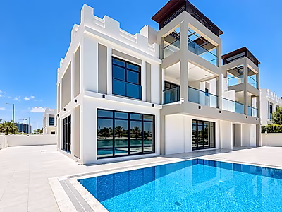 EXCLUSIVE BEACHFRONT COMPOUND | 4 STANDALONE VILLAS + CLUBHOUSE | PRIVATE BEACH ACCESS | WEST BAY