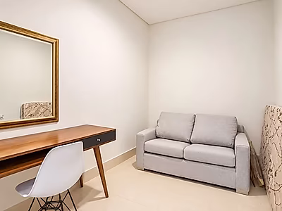 FURNISHED 1BR + OFFICE | VIVA BAHRIYA | BILLS INCL